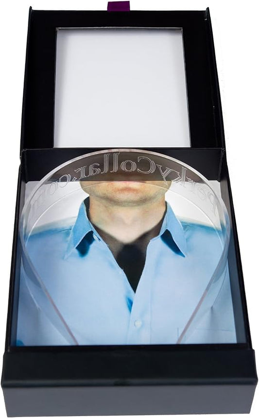 Perky Collar Shirt Collar Support System - Works Great With Collar Stays - For Men And Women Dress Shirts