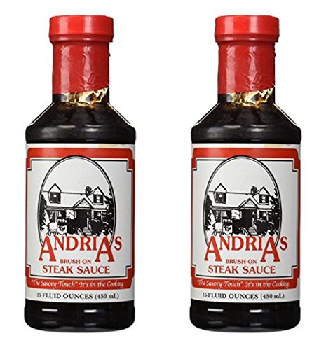 Andrias steak sauce 15 oz (2 pack)